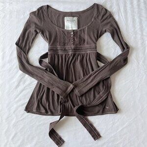 ISO BROWN ABERCROMBIE BABYDOLL